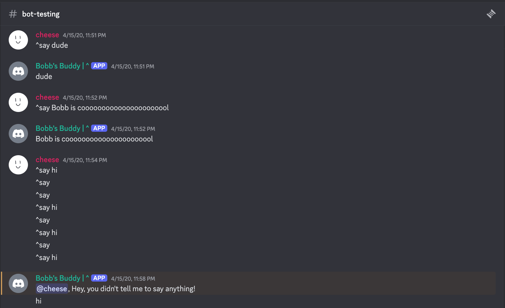 Discord Bot Development 1